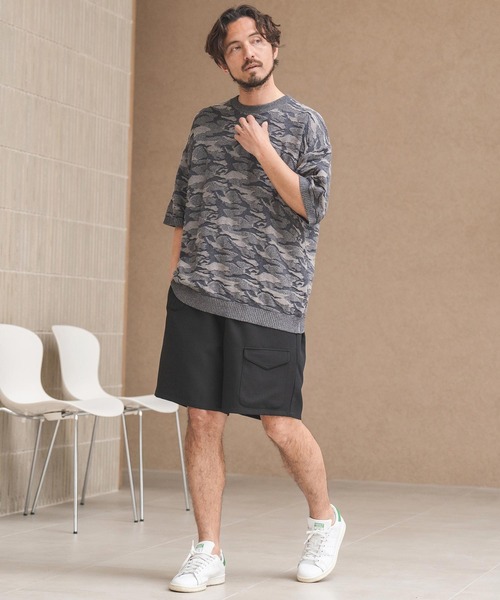 CAMBIO（カンビオ） パンツ mp12270- Design Pocket Short Pants