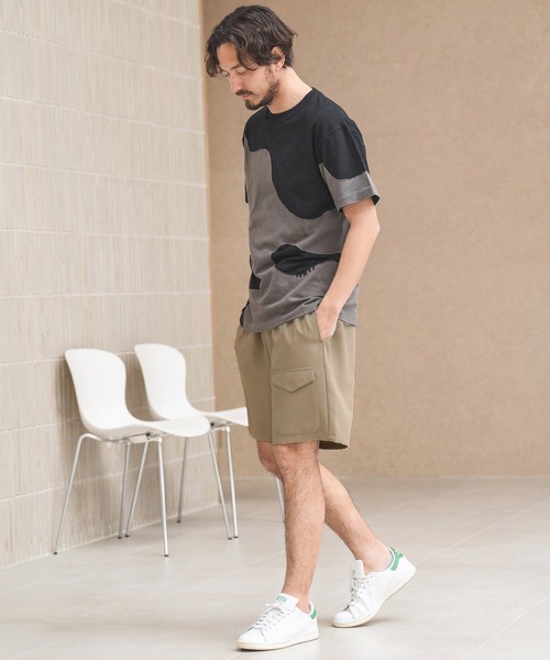 CAMBIO（カンビオ） パンツ mp12270- Design Pocket Short Pants