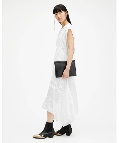 GIANA ワンピース ALLSAINTS（オールセインツ） ワンピース GIANNA EMBROIDERED MAXI