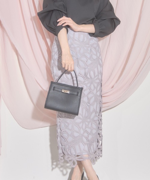 未使用✨️toccocloset✨️ ZOZO限定✨️ウエストリボン切替スカート tocco closet ジャンパースカート 「ZOZO限定」ショルダーバック