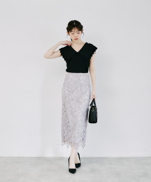 ☆tocco☆ tocco closet（トッコ クローゼット） スカート 「ZOZO限定」リボン