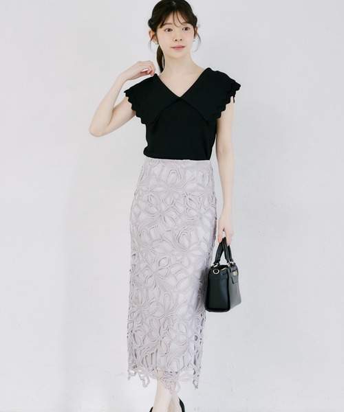 tocco closet（トッコ クローゼット） スカート 「ZOZO限定」リボン