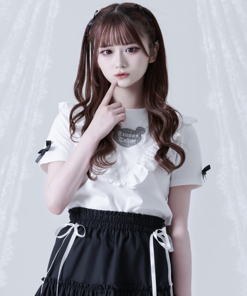 TRAVASTOKYO × Little Twin Starsフリルパーカー TRAVAS TOKYO × Little Twin Stars フリルパーカー - メルカリ