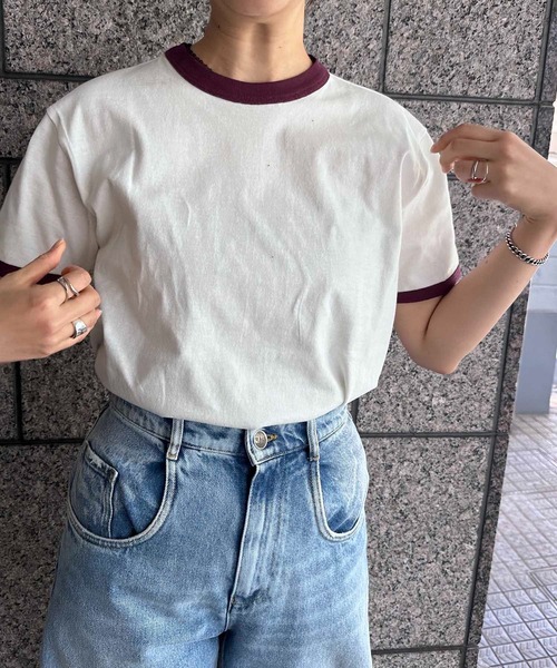 CROSS & STITCH tシャツ CROSS ＆ STITCH / オープンエンド マックス