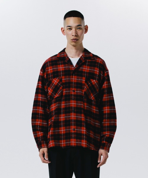ROTTWEILER シャツ R9 CHECK OPENCOLLAR SHIRT メンズ : ZOZOTOWN 