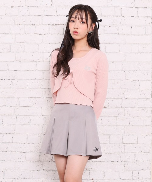 PINKHUNT パンツ ピンクハント ウエスト折り返し ショートパンツ