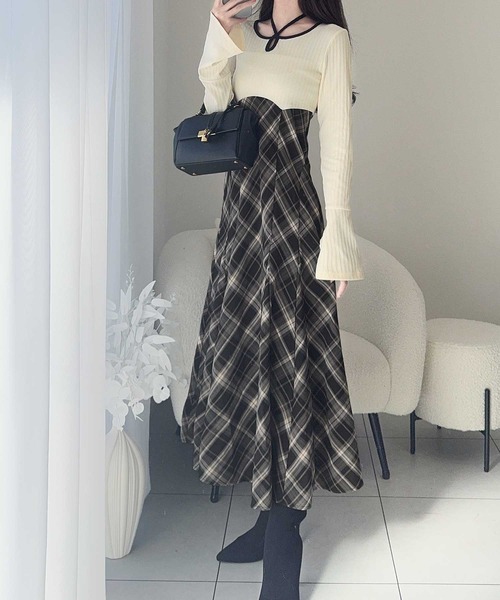 mily bilet ワンピース 「mily bilet」大人の上品さをブラッシュアップ