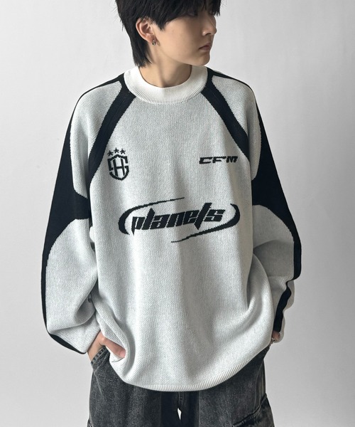 Confirm（コンファーム） セーター ニット ブロークコア Y2K フロント