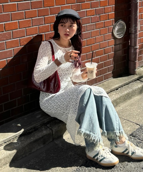efill ワンピース レースワンピース レイヤード : ZOZOTOWN