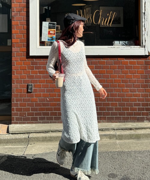 efill ワンピース レースワンピース レイヤード : ZOZOTOWN