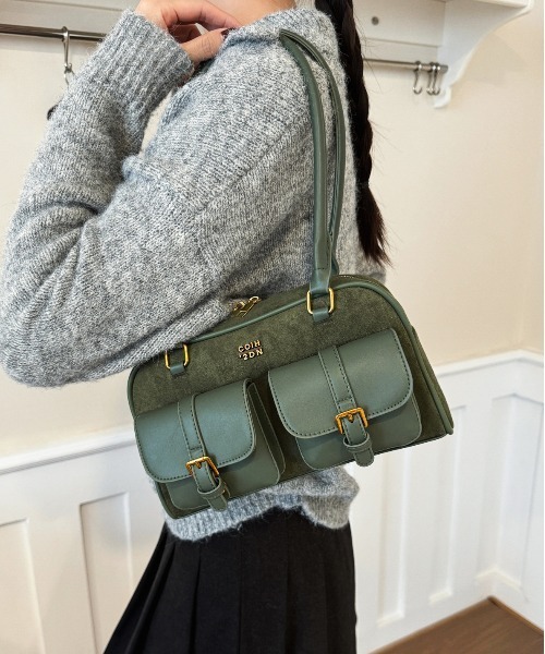 FREE STYLISTS ショルダーバッグ バッグ Y2K マルチポケットショルダー