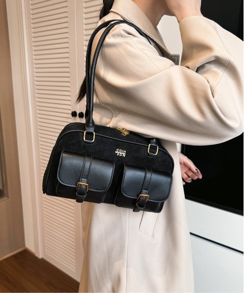 FREE STYLISTS ショルダーバッグ バッグ Y2K マルチポケットショルダー