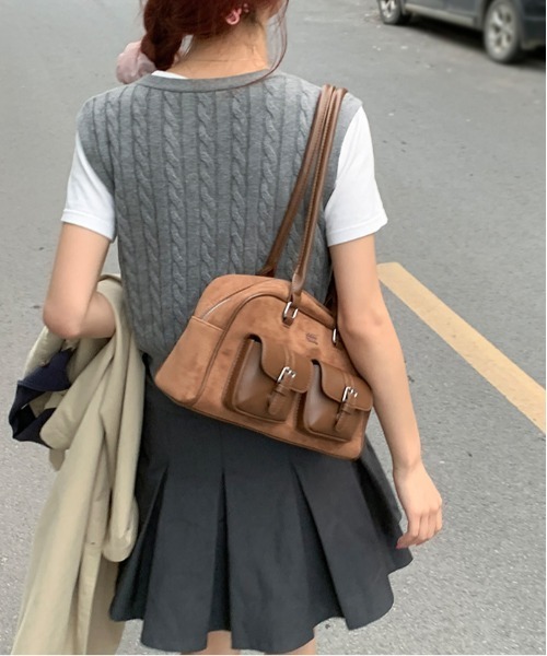 FREE STYLISTS ショルダーバッグ バッグ Y2K マルチポケット