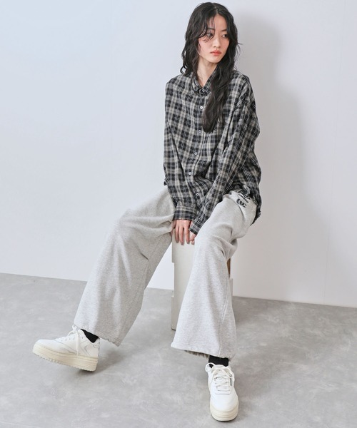 JUNRED（ジュンレッド） シャツ オンブレチェックシャツ メンズ