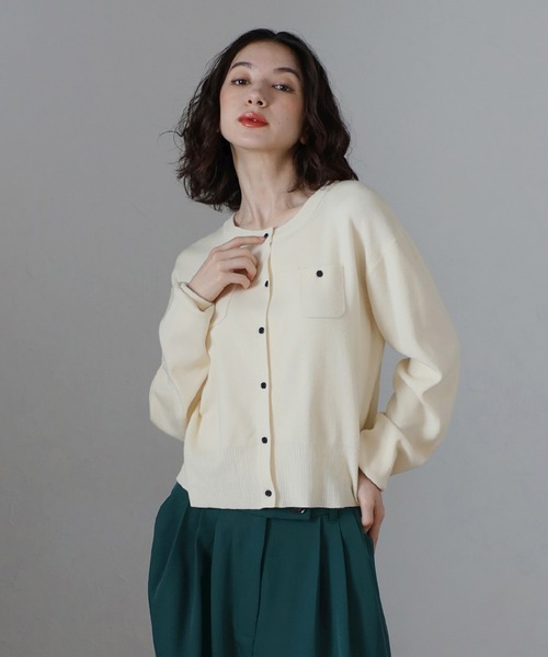 Hello Bonjour! カーディガン　新品未使用 BONJOUR SAGAN公式オンラインストア / アゼフリンジニット