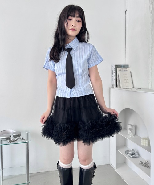Loueme スカート ボリュームチュールパニエスカート : ZOZOTOWN