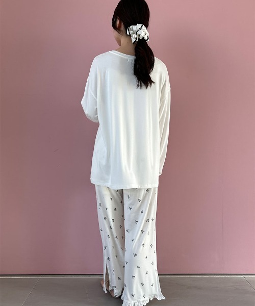 SNIDEL HOME パジャマ ルームウェア CAT Tシャツ レディース