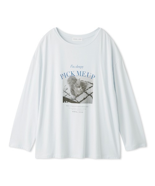 SNIDEL HOME パジャマ ルームウェア CAT Tシャツ レディース