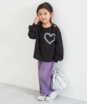 tシャツ えらべるチュールモチーフ 長袖Tシャ...の詳細画像1