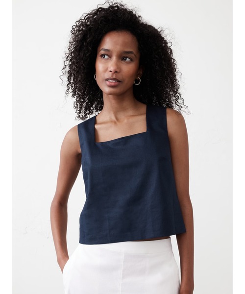 ブラウス シャツ BANANA REPUBLIC FACTORY STORE　　ボートネック スモックトップ レディース BANANA REPUBLIC tシャツ FACTORY STORE ソフトストレッチ