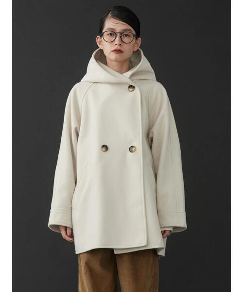 「AMERICAN HOLIC」 コート M アイボリー レディース_画像2