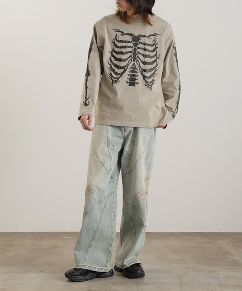 SUPPLIER tシャツ SUPPLIER/サプライヤー Fire Bones Long