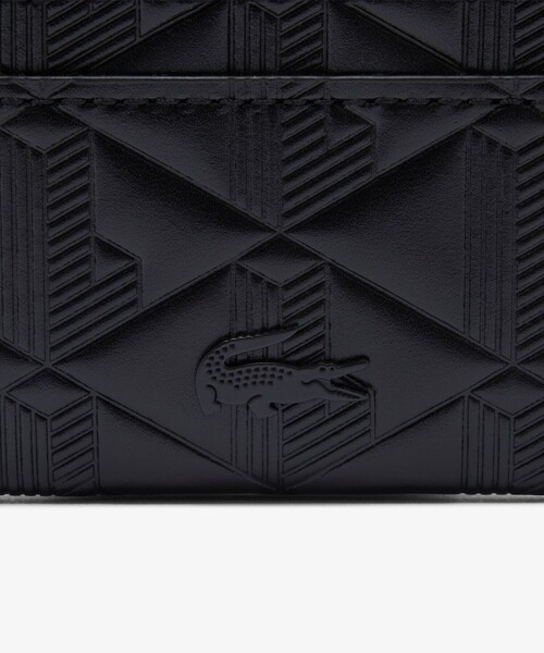 ■LACOSTE■マヘキ エンボスレザーカードホルダー LACOSTE カードケース マヘキ エンボスレザーカードホルダー