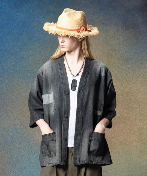 glamb 帽子 ハット Fringe Straw Hat / フリンジストローハット