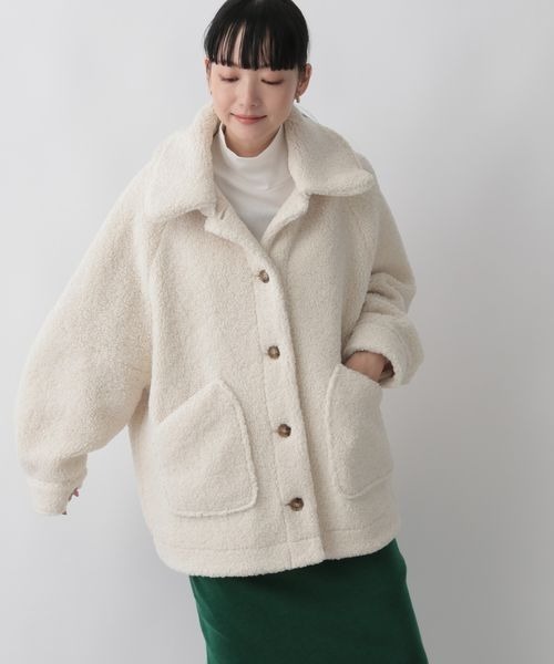 「LOWRYS FARM」 ブルゾン FREE ブラック レディース_画像3