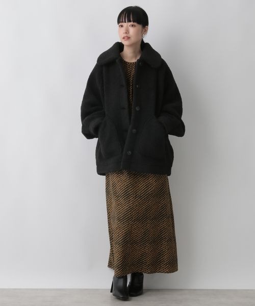 「LOWRYS FARM」 ブルゾン FREE ブラック レディース_画像7