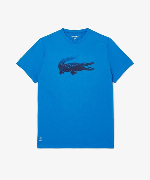LACOSTE メンズ Tシャツ Lサイズ メドベージェフ新品未着用タグ付き LACOSTE（ラコステ） tシャツ 「メドベージェフ」ウルトラドライ