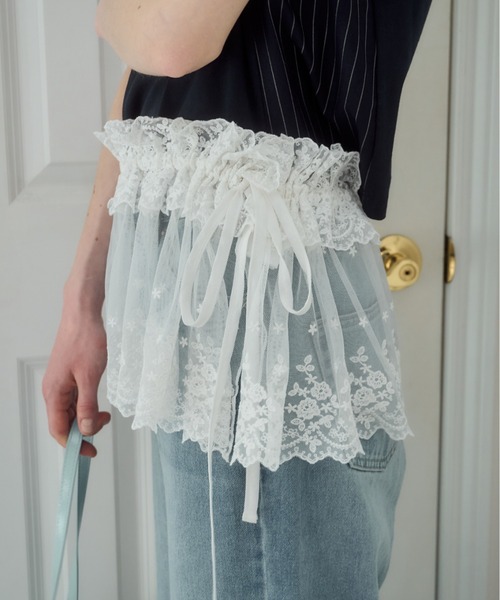 Birthday room（バースデイルーム） スカート レースラップスカート