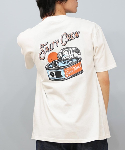 SALTY CREW SET UP ソルティークルー上下 サービス品付 Mサイズ SALTY CREW ソルティークルー メンズ Tシャツ 半袖 バックプリント