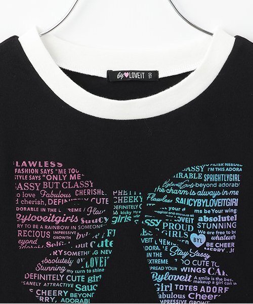 tシャツ グラデーションリボンTシャツ キッズ 子供服 女の子 | by LOVEiT | 03