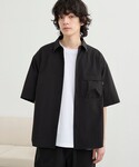 シャツ 「C.Mt」AIRCOメッシュストレッ...の詳細画像1