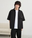 シャツ 「C.Mt」AIRCOメッシュストレッ...の詳細画像5