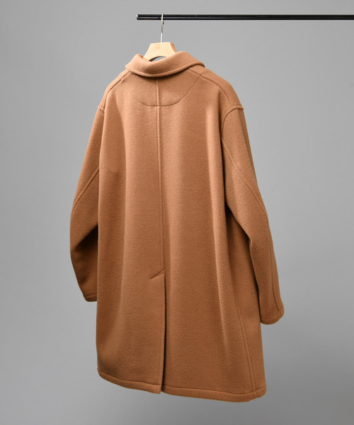 Danton（ダントン） ステンカラーコート 42 グレー メンズ : ZOZOTOWN