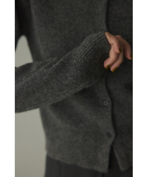 Black by moussy / カーディガン(厚手)/FREE/コットン/GRN/070HA070-0931// BLACK BY MOUSSY（ブラックバイマウジー） ニットカーディガン FREE