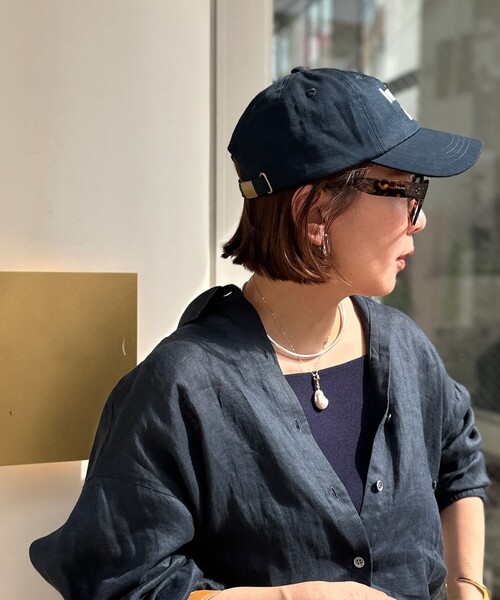 NOLLEY'S キャップ 帽子 ロゴ刺繍キャップ「NOLLEY'S mgr. 松葉
