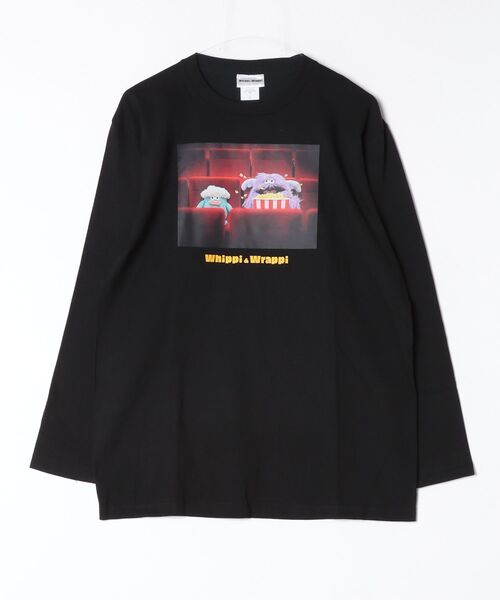 THE BAREFOOT tシャツ 「 ホイッピ＆ラッピ 」ロングスリーブTEE WNI