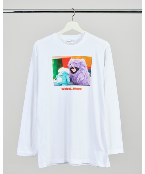 THE BAREFOOT tシャツ 「 ホイッピ＆ラッピ 」ロングスリーブTEE WNI
