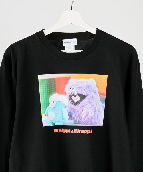 THE BAREFOOT tシャツ 「 ホイッピ＆ラッピ 」ロングスリーブTEE WNI