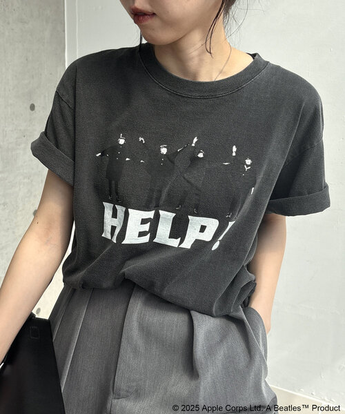 tシャツ 「GOOD ROCK SPEED」BEATLES HELP Tシャツ レディース