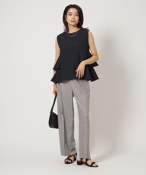 カーディガン サイドフレア 2WAY ジレ プルオーバー レディース green label relaxing カーディガン サイドフレア 2WAY ジレ