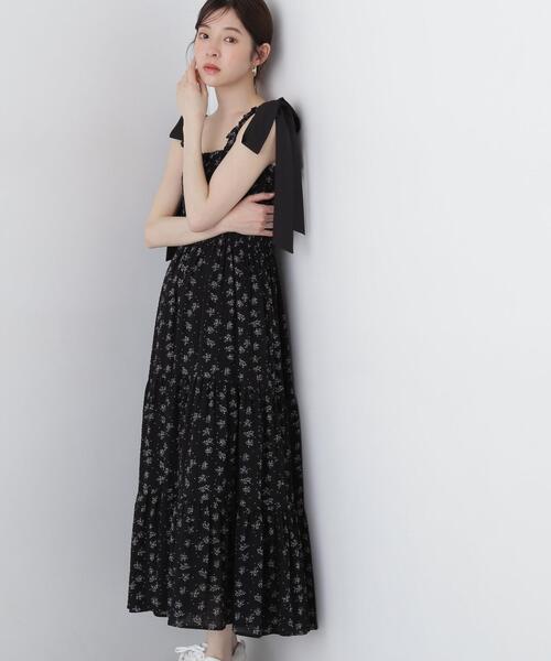 PROPORTION BODY DRESSING ワンピース 「E」小花柄ティアード