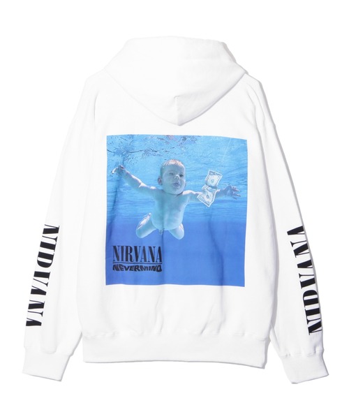 NIRVANA オフィシャル 限定パーカー 直輸入品 NIRVANA（MAMMUT） パーカー NIRVANA/ニルヴァーナ/ NEVERMIND