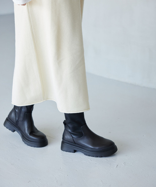 SLOBE IENA（スローブイエナ） ショートブーツ 24.5cm ブラック