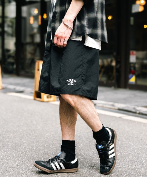 umbro パンツ UMBRO アンブロ 別注コラボ ワンポイントロゴ刺繍