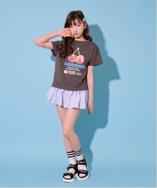 tシャツ チェリーTシャツ キッズ 子供服 女の子 | by LOVEiT | 14