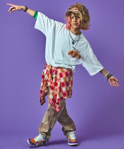 【GALFY/ガルフィー】ずっと一緒だよTee サイズL セール】【GALFY/ガルフィー】ずっと一緒だよTee（Tシャツ